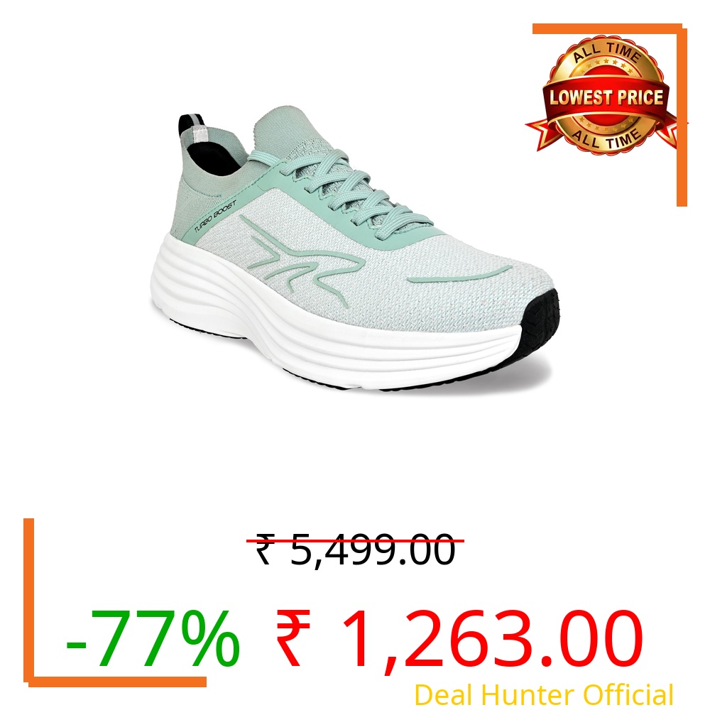 Allen Cooper Mesh Walking/Sports Shoes for Men(TB2502-8) Green