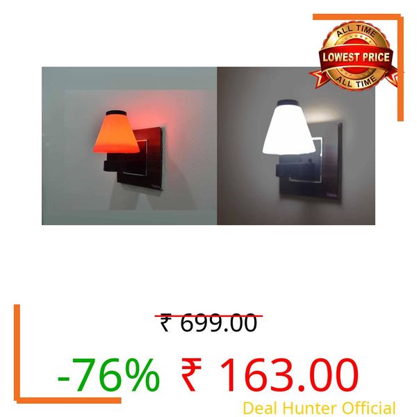 GURUSOAMI Small lamp Type 2 Pin Night Lamp 0.5 Watt Plug & Play Bulb for Bedroom, Living Room, Zero Watt Light Direct Socket use for Night (RED/White, 2, Count)