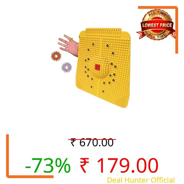 Muscle Drago - COMBO - Acupressure Mat & Acupressure Ring for Foot & Finger Massage and Points Therapy | Pain Relief, Blood Circulation, Health Care, Complete Blood Circulation Equipment