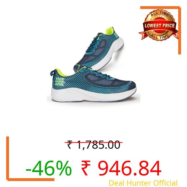 Vector X Drifter Unisex Jogging Shoes for Men, Women & Boys|Breathable Mesh Upper, EVA Phylon Sole, Memory Foam Midsole|Stylish Running & Walking Indoor Outdoor Sports Sneakers (Teal Green, 10)