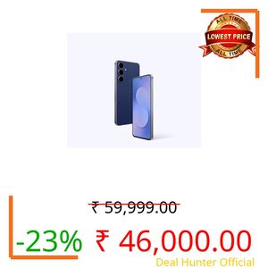 Samsung Galaxy S25 FE 5G Smartphone with Galaxy AI (Navy, 8GB RAM, 128GB Storage), 12MP Front Camera, ProVisual Engine, Long Battery Life