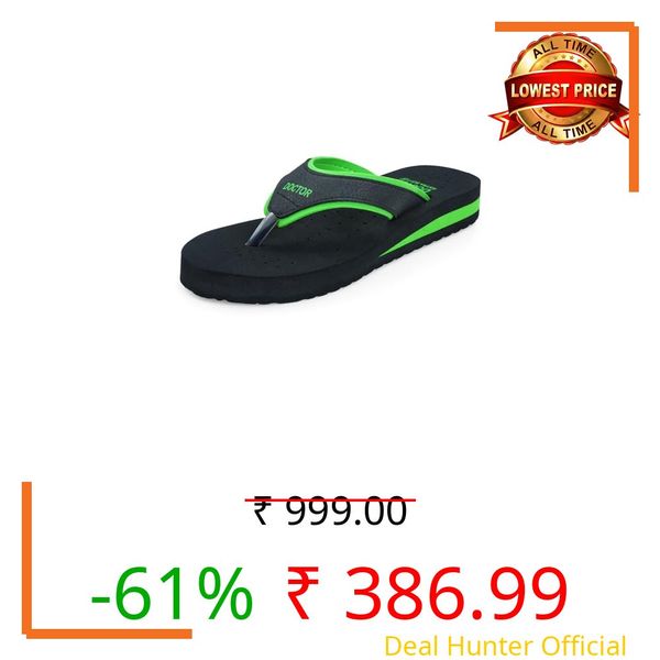 DOCTOR EXTRA SOFT Care Diabetic Orthopedic Pregnancy Flat Super Comfort Dr Flipflops and House Slippers For Women's and Girl's D-18