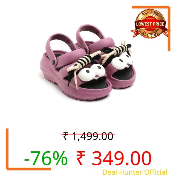 Slipper for Women Clogs/Sandals Anti-Skid Adjustable Back Strap For Girls Flip-Flops Stylish Comfortable Waterproof Everyday Use Mules Slip-on For Ladies and Female (Purple,6uk)