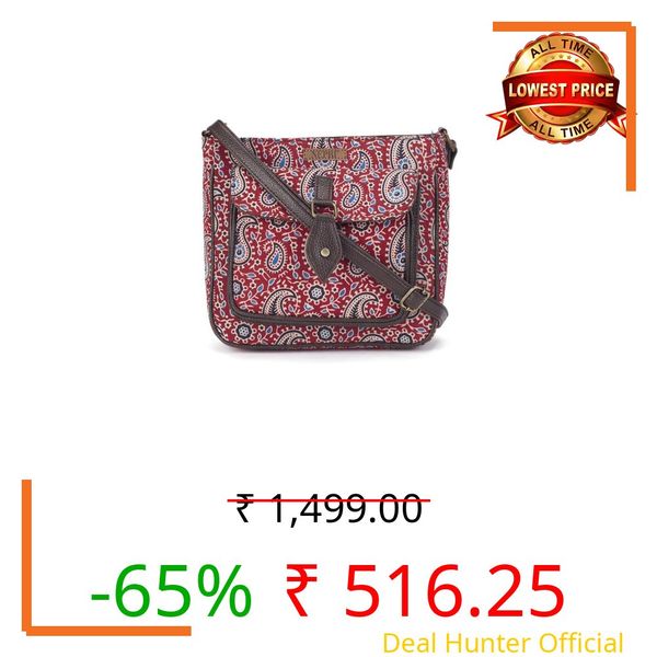 NEPRI Pocket Sling Bag | Crossbody Bags for Women Girls | Women's Stylish Priinted Handbags | Vegan Leather Bag | Travel & Office Use | Purse and Wallet | WPS-003-13