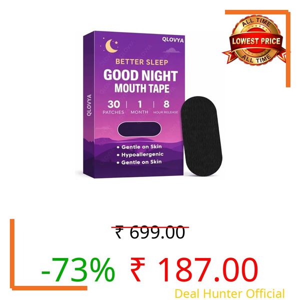 Micropore Mouth Tape (30 pack) - Anti Snoring Pain Free Removal, Hypoallergenic, Adhesive Cotton Tape,Supports Nasal Breathing,Improve Sleep (30 count mouth tap)