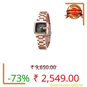 Giordano Monogram Watch for Women Dial with Metal & Leather Strap Fashionable Design, Water Resistant Quartz Analog – Perfect for Casual & Office Wear