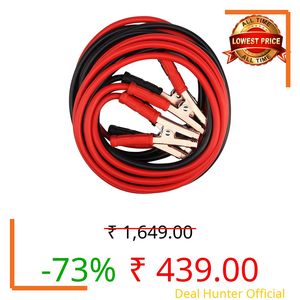 2heet 1500 AMP Car Battery Booster Cable, 7.3 FT Heavy Duty Jumper Cables with Alligator Clamps, Emergency Jump Starter Kit with Carry Bag