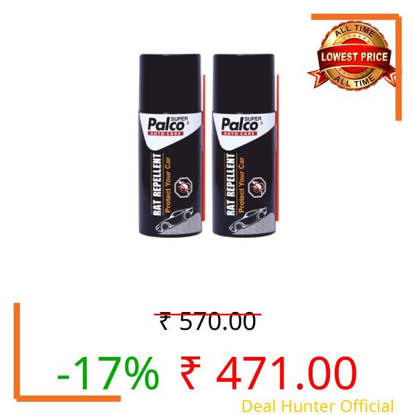 PALCO Rat Repellent Spray for Car 150ml Rodent Repellent (Pack of 2)