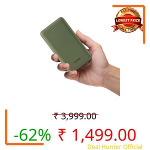 URBN 20000mAh 35W Turbo Fast Charging Power Bank | Dual Output | PD + QC Compatible | Two-Way Fast Charge | Pass-Through Charging | for MacBook Air, iPhone, Samsung, Android & More (Camo)