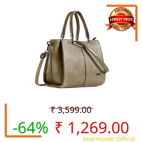 EXOTIC Solid Color Hand and Sling Bag | Fasnable Bag | Shoulder Bag | Crossbody and sling Bag (Olive)