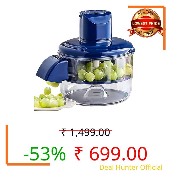 HARIRUP Multipurpose Automatic Fruit & Vegetable Peeler Machine | Rechargeable Electric Potato Peeler | Smart Kitchen Tool for Home, Shop & Restaurant