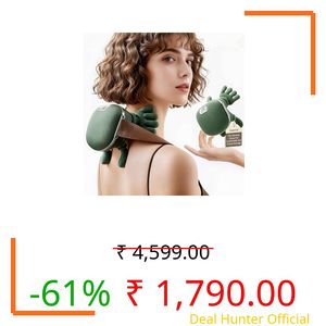 Coliatik Neck Massager with Hands - Bionic Heated Deep Tissue Kneading Massager for Neck, Shoulder & Leg, 3-Speed Adjustment, USB-C Rechargeable,Best Gift for Lovers, Friends and Family