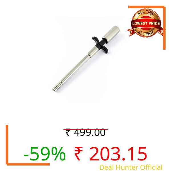 PARVLUXE Stainless Steel Gas Lighter, 31cm Long, Battery-Free Kitchen Igniter with Blue Spark Technology, 10 Lakh+ Sparks, LPG Gas Stove Compatible
