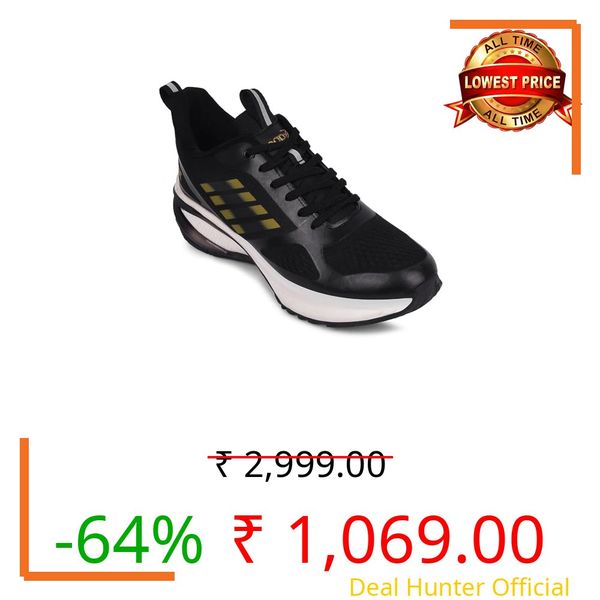 Liberty Libety Leap7x RUNNY-1E Mens Black Sports Lacing 41