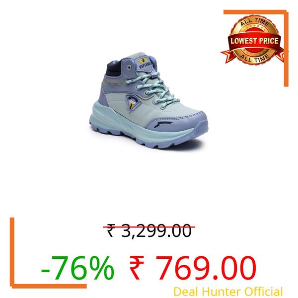 G&D Explorer Unisex Kids Shoes Soft Sole | Memory Foam with EVA Sole | Synthetic Upper Breathable, Lightweight | Comfortable & Durable Stylish Indoor & Outdoor | Sports Shoes