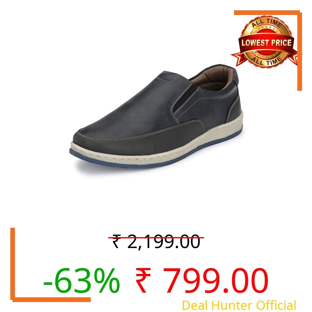 Centrino Men's 3392 Navy Casual Shoes