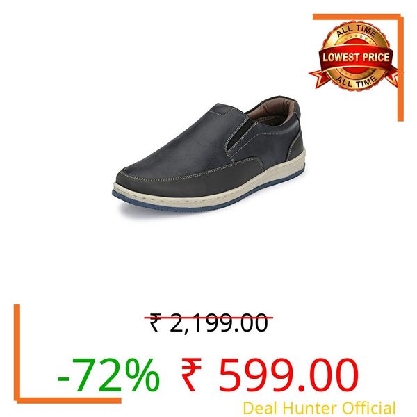 Centrino Men's 3392 Navy Casual Shoes