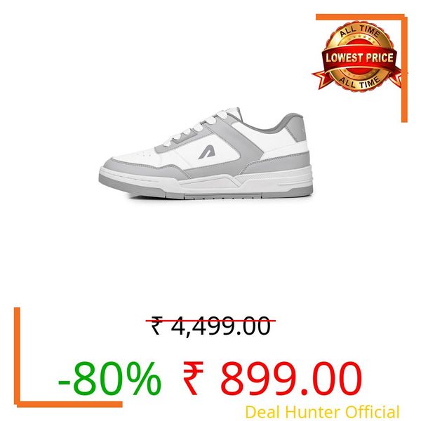 Boldfit Sneakers for Man Lightweight Shoes for Men Comfortable Sneakers for Men Air Mesh Casual Shoes Mens Soft Cushion Insole Lace Up Casual Boys Shoe Sneaker DripBloc, Grey, UK 08