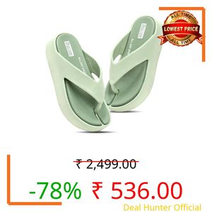 DOCTOR HEALTH SUPER SOFT Women’s Orthopedic Soft Platform Slippers | Ultra-Cushioned Shock Absorbing Footbed | Lightweight Anti-Skid Everyday Wear Comfort Flip Flops for All-Day Support