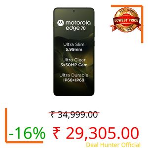 Motorola Edge 70 (Green, 8GB RAM, 256GB Storage)