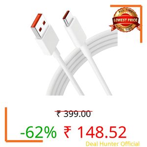 MI-Original 67W HyperCharge Fast Charging Data Cable | Type-C USB Cable Compatible with Redmi Note 13 Pro/12 Pro/11 Pro 5G/11S/10 Pro Max, Poco X5/X4 Pro/X3 Pro, Mi 14/11