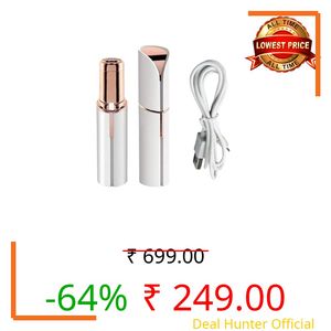 Flawless Facial Hair Remover for Women USB Rechargeable Mini Epilator Painless Electric Face Shaver Portable Eyebrow Upper Lip Chin Hair Trimmer Compact Beauty Care Device for Smooth Skin