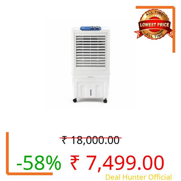 Livpure KoolBliss Neo Desert Cooler 70L |471 Sq. Ft. Area Coverage| 43Ft. Poweful Air Throw|Inverter Compatible|3 Speed Control|Axial Fan Technology| 2 Yrs Motor Warranty & 1 Yr Comprehensive (White)
