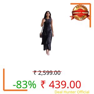 ANNI Designer Women's Rayon Viscose Solid Straight Kurta with Palazzo (RIMPY Black_XL_Black_X-Large)