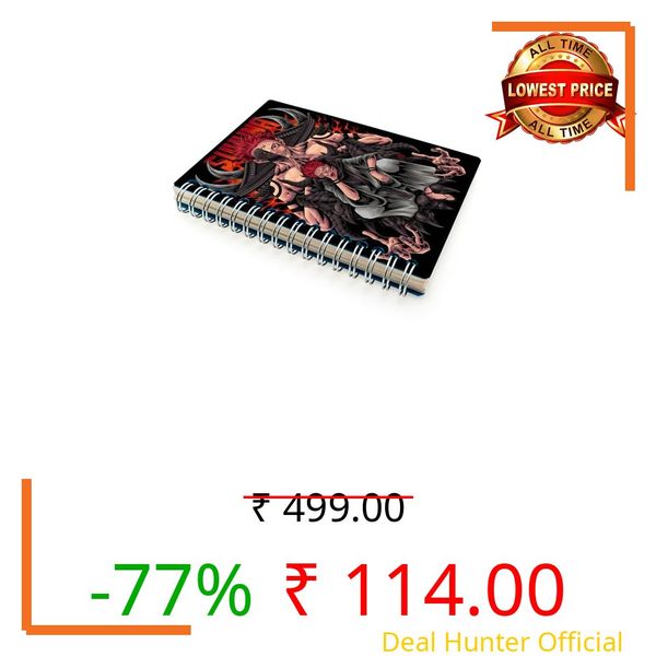 3D Printed Design Sketchbook, Spiral Binding, A5(5.8x8.2 inch), Double Sided 50 page 120 GSM Acid Free paper for Students Sketching, Drawing, Writing Smoothly.