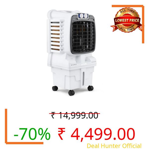 BePure CoolX 15L Air Cooler | High Air Delivery up to 1500 m³/hr | Low Noise Performance | Energy-Efficient Operation | 3-Side Honeycomb Cooling Pads