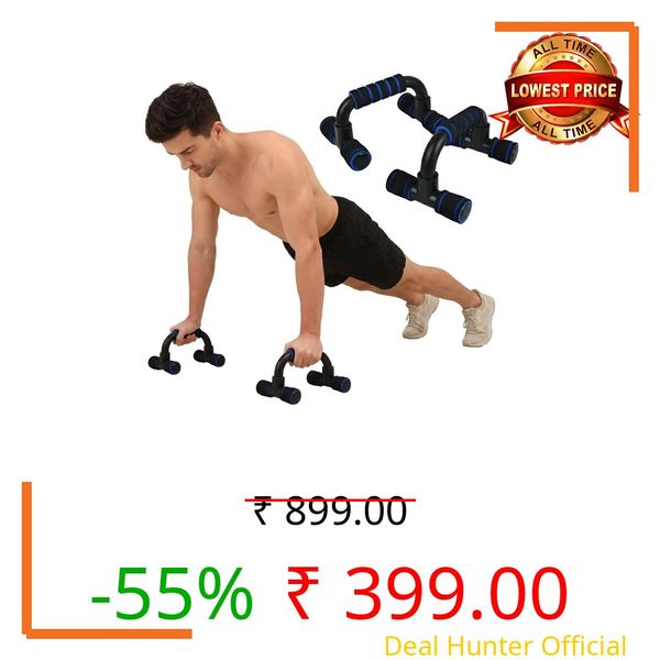 KYNYK Push-Up Stand with Foam Grip | Portable Push Up Bars with Iron Frame for Home Workout & Strength Training | Non-Slip Base, Comfortable Handles for Chest, Arms & Shoulder Exercises