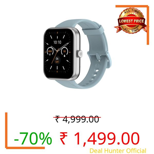 Noise Pulse 2 Max 1.85" Display, Bluetooth Calling Smart Watch, 10 Days Battery, 550 NITS Brightness, Smart DND, 100 Sports Modes, Smartwatch for Men and Women (Space Blue)