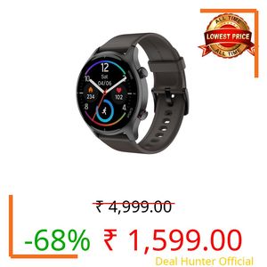 Noise Twist Round dial Smart Watch with Bluetooth Calling, 1.38 TFT Display, up-to 7 Days Battery, 100+ Watch Faces, IP6