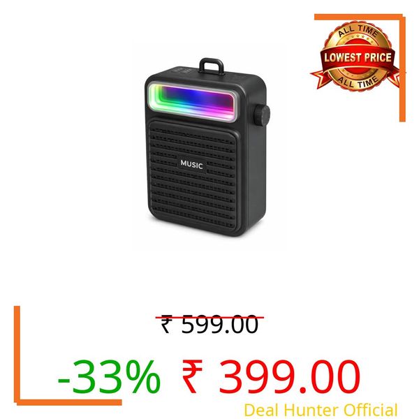 Fire turtle new one Bluetooth Wireless Speaker withUSB/AUX Input, Hands-Free Calling & 10W RMS Power