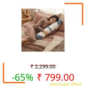 Lifelong Hot Water Bottle 2000 ml with Washable Fur Cover | Hand, Belly & Full Body Warmer for Pain Relief & Period Cramps | Extra Long Bed Bottle for Women & Men |Back Neck Shoulder Warmer (LLEHWB09)