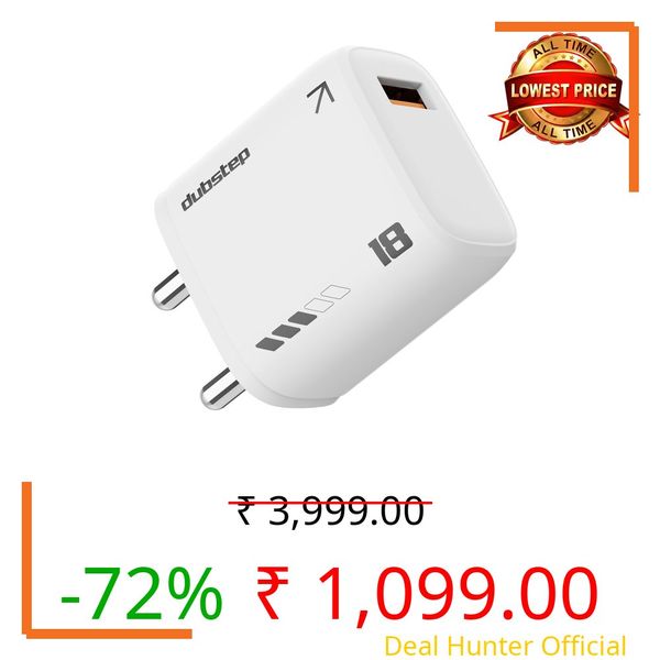 Dubstep TC25 90W GaN Fast Charging Adapter – Dual Port USB C PD & USB A Wall Charger for MacBook Pro, Type C Laptop Charger, iPhone 15, Samsung Galaxy S24 Ultra, OnePlus, Nothing Black, Without Cable