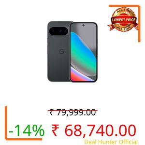 Google Pixel 10 5G (Obsidian, 12GB RAM, 256GB Storage)