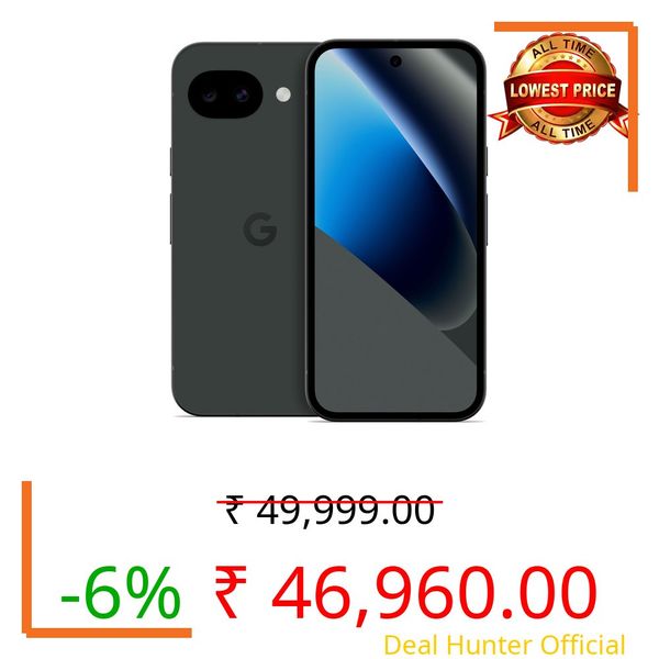 Google Pixel 10a 5G (Obsidian, 8GB RAM, 256GB Storage)