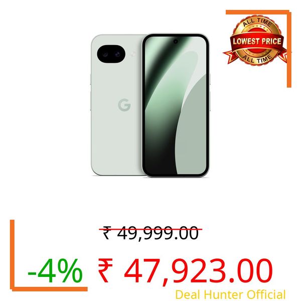 Google Pixel 10a 5G (Fog, 8GB RAM, 256GB Storage)