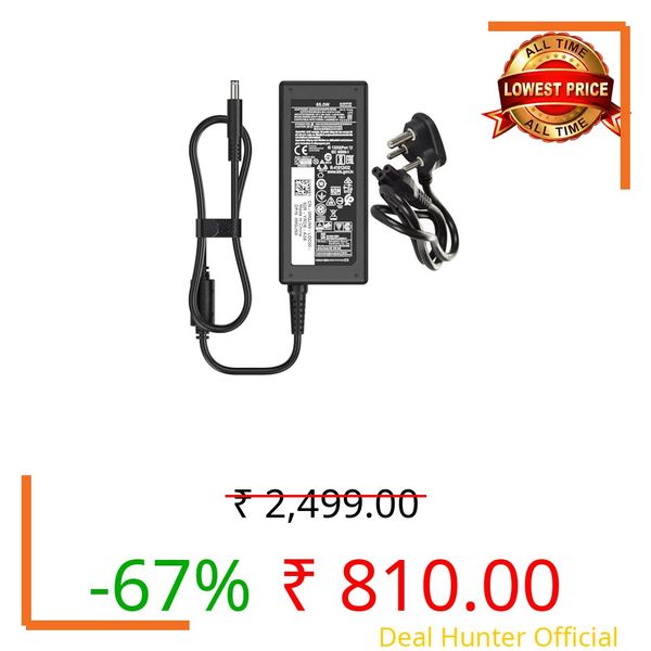 65W Charger for Dell Laptop Charger,AC Adapter for Dell Inspiron 15 3000 5000 Series 15-3552 3558 3565 3567 5551 5552 5555 5558 5559 MGJN9 Laptop Power Supply Cord (DE 65 * 3.0mm.)