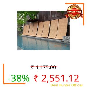 Terrace roll up Balcony Waterproof Bamboo Curtains Outdoor 6x8 6 x 8 6ft 6 by 8 6/8 6 FEET 72/96 inch