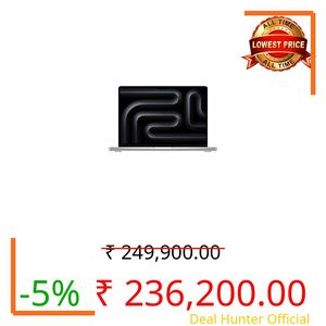 Apple 2026 MacBook Pro Laptop with M5 Pro chip with 15‑core CPU and 16‑core GPU: Built for AI, 35.97 cm (14.2″) Liquid Retina XDR Display, 24GB Unified Memory, 1TB SSD Storage; Silver