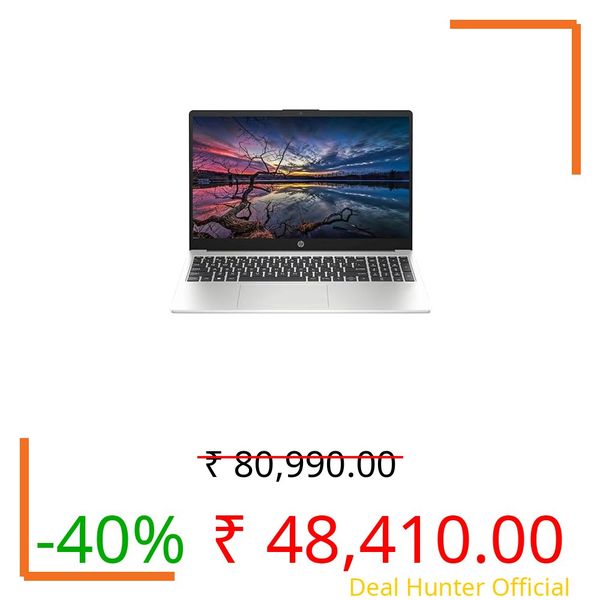 HP Business Laptop (2026) AMD Ryzen 5 7535U 8GB DDR5 RAM, 512GB SSD, AMD Radeon Graphics, Windows 11 Pro, 15.6" HD Display, Thin & Light, Turbo Silver, 1.45 kg
