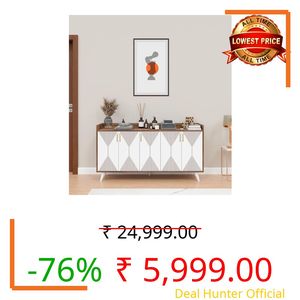 Spyder Craft Skitty Standard Engineered Wood Multipurpose Modular Chest of Drawers, Wooden Drawer Storage Organizer Cabinet for Living Room Bedroom Home Furniture Wood Brown, (DIY) DO IT BY Yourself