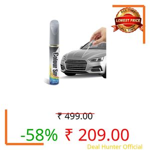 KASHTKAPI Car Scratch Remover Touch Up Paint Pen Automotive Car Paint Pen 2 In 1 Car Paint Scratch Repair for Deep Scratches Special-Purpose Car Paint (GERY)