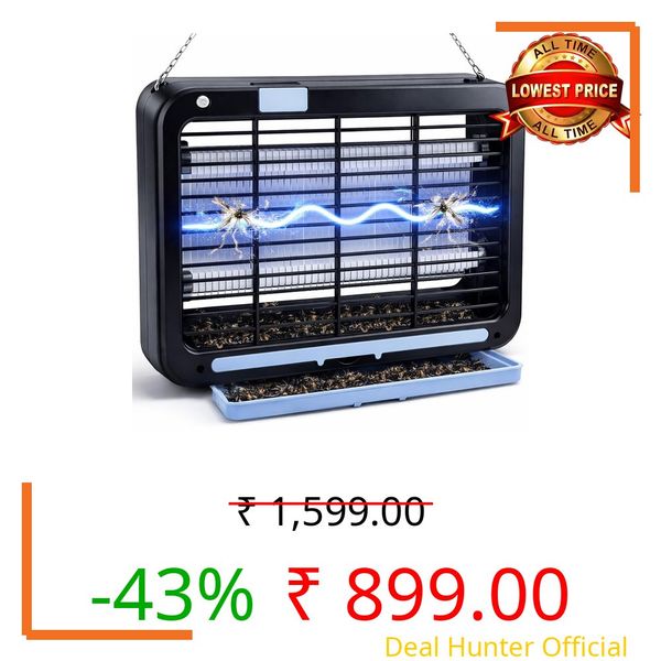 Electric Mosquito Killer Lamp Insect Fly Killer Machine for Home Kitchen Kids Bedroom Eco-Friendly Indoor Outdoor Restaurants Office Bedroom LED Old Boys & Girls | Speech dfg (SY-A202)