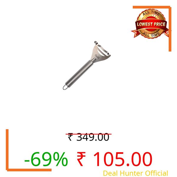 Clazkit Stainless Steel Corn Peeler Tool – Heavy Duty Corn Stripper, Sweet Corn Kernel Remover, Serrated Blade Corn Cutter, Kitchen Tool for Fast Corn Peeling-Pack of 1