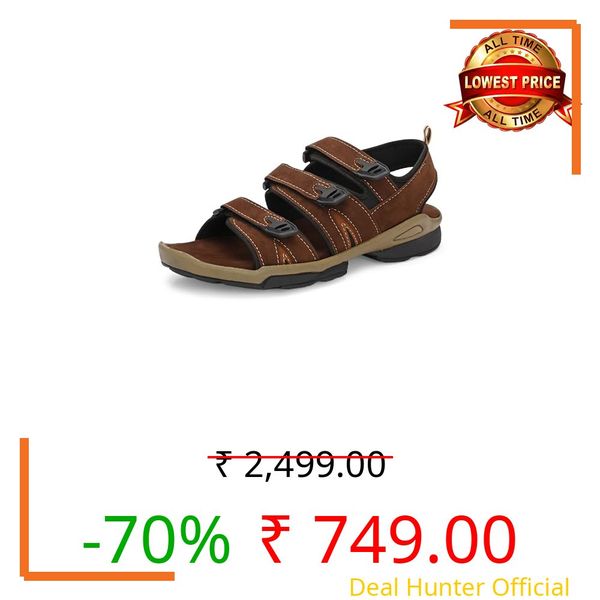Centrino Sandals for Men | Stylish Men’s Casual Sandal for Office & Travel | Comfortable Sandals with Grip Insole & Quality 8142