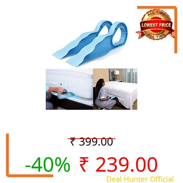 Mattress Lifter Tool 2 in 1 Bedsheet Tucker Tool Bedsheet Mattress Lifter Stand Beds Lifter Helps Lift and Hold Mattress Wedge Elevator Tool Beds Making Tools Bed Tucker Tools