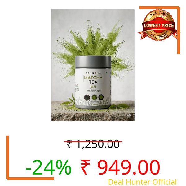 ZENNCHA Matcha Tea powder | Premium Japanese matcha Ceremonial Grade from Shizuoka Japan | Ceremonial grade | Rich in Antioxidants promoting overall health (50 g)
